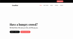 Desktop Screenshot of crowdfood.com